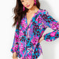 SAIGE LONG SLEEVE SILK TOP