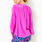 SAIGE LONG SLEEVE SILK TOP