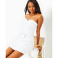 KYLO STRAPLESS SKIRTED ROMPER