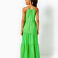 MARIBELLA HALTER MAXI DRESS