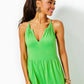 MARIBELLA HALTER MAXI DRESS