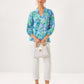 LOURDES 3/4 SLEEVE COTTON TOP