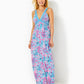 SERENA V-NECK MAXI DRESS