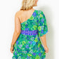 NIKI ONE SHOULDER ROMPER