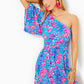 NIKI ONE SHOULDER ROMPER