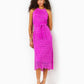 BINGHAM LACE MIDI DRESS