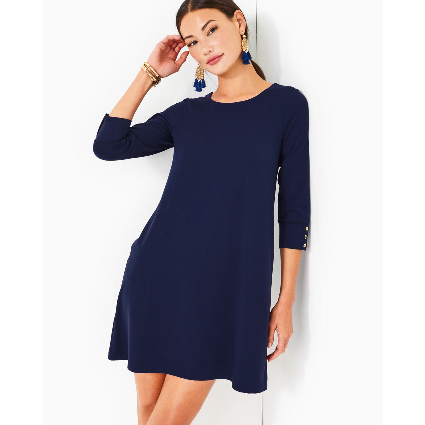 SOLIA DOWNTIME JERSEY UPF DRESS