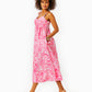AZORA COTTON MIDI DRESS