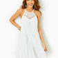 BRITT COTTON HALTER DRESS