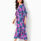MONNAE SILK MAXI CAFTAN