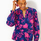 COULTER LONG SLEEVE COTTON TOP