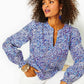 COULTER LONG SLEEVE COTTON TOP