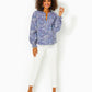 COULTER LONG SLEEVE COTTON TOP