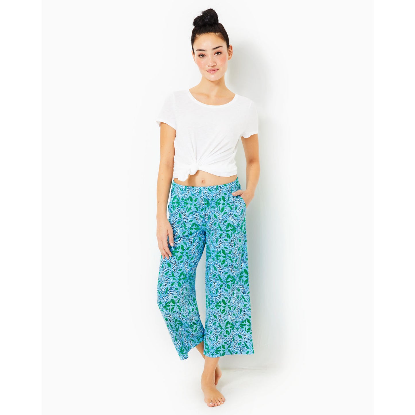 PJ KNIT CROP PANT