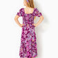MINI JILLY SLEEVED MIDI DRESS