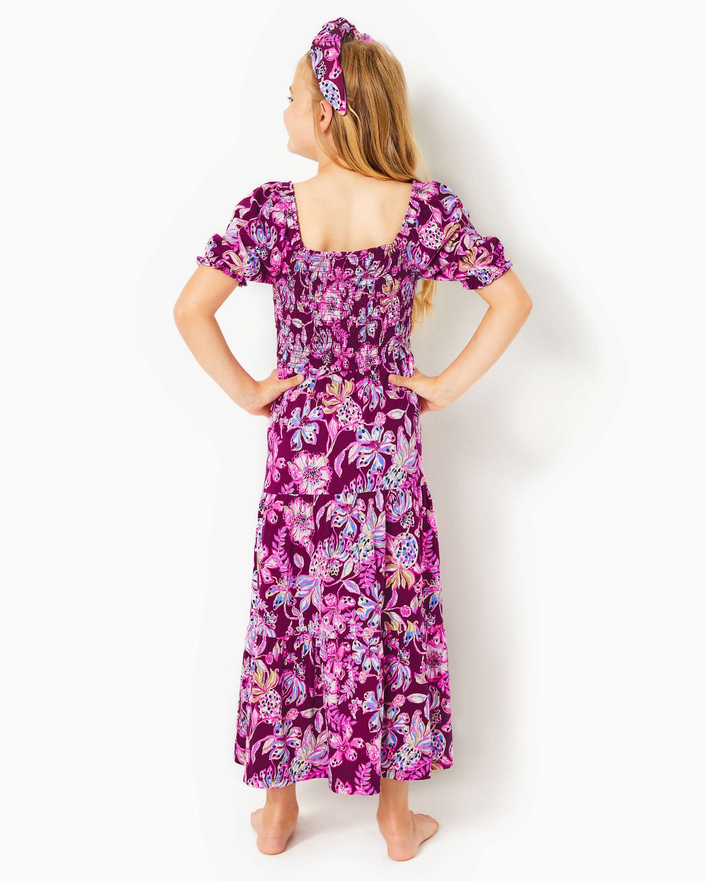 MINI JILLY SLEEVED MIDI DRESS