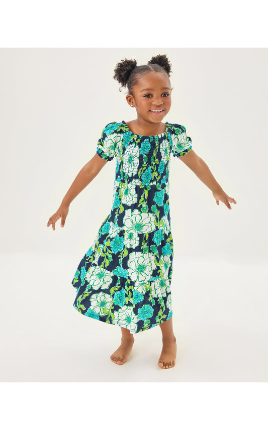 MINI JILLY SLEEVED MIDI DRESS