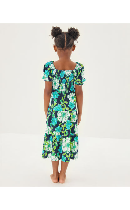 MINI JILLY SLEEVED MIDI DRESS