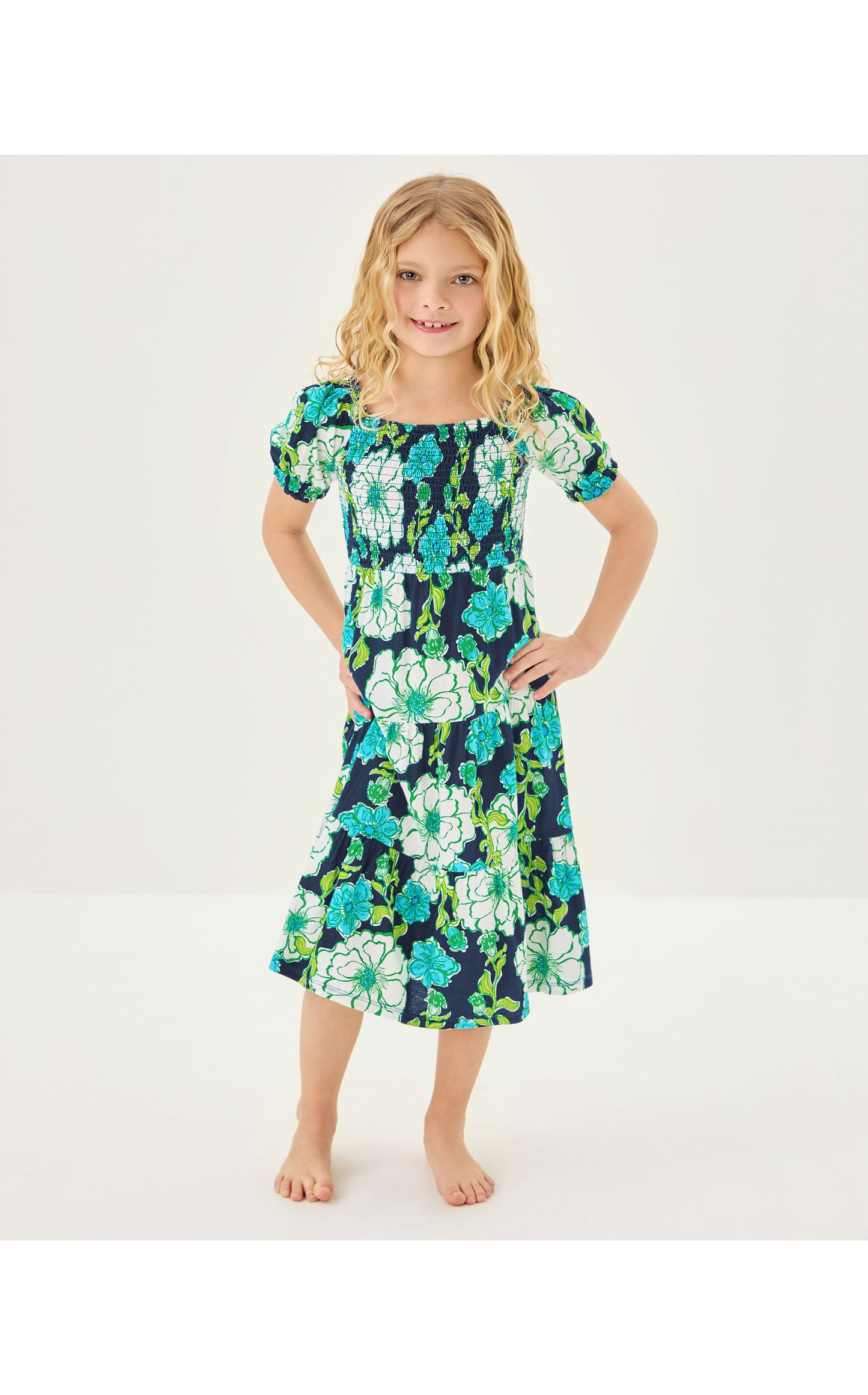 MINI JILLY SLEEVED MIDI DRESS