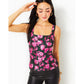 LEYA FLORAL JACQUARD TOP