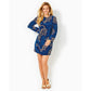 TYRA LONG SLEEVE SILK DRESS
