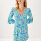DANIKA 3/4 SLEEVE TUNIC DRESS