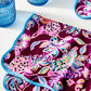 Printed Scallop Edge Dinner Napkins