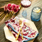 Printed Scallop Edge Dinner Napkins