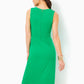 ODELLA V-NECK MIDI DRESS