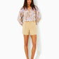 DELORIA LINEN SHORT - SAND BAR -