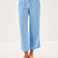 BRAWLEY LINEN CROP PANT