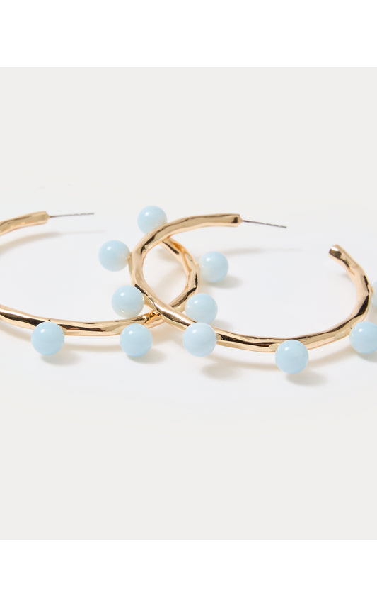 WAVE N SEA HOOP EARRINGS