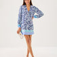IRALANNE LONG SLEEVE POPOVER SHIRTDRESS