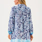 IRALANNE LONG SLEEVE POPOVER SHIRTDRESS