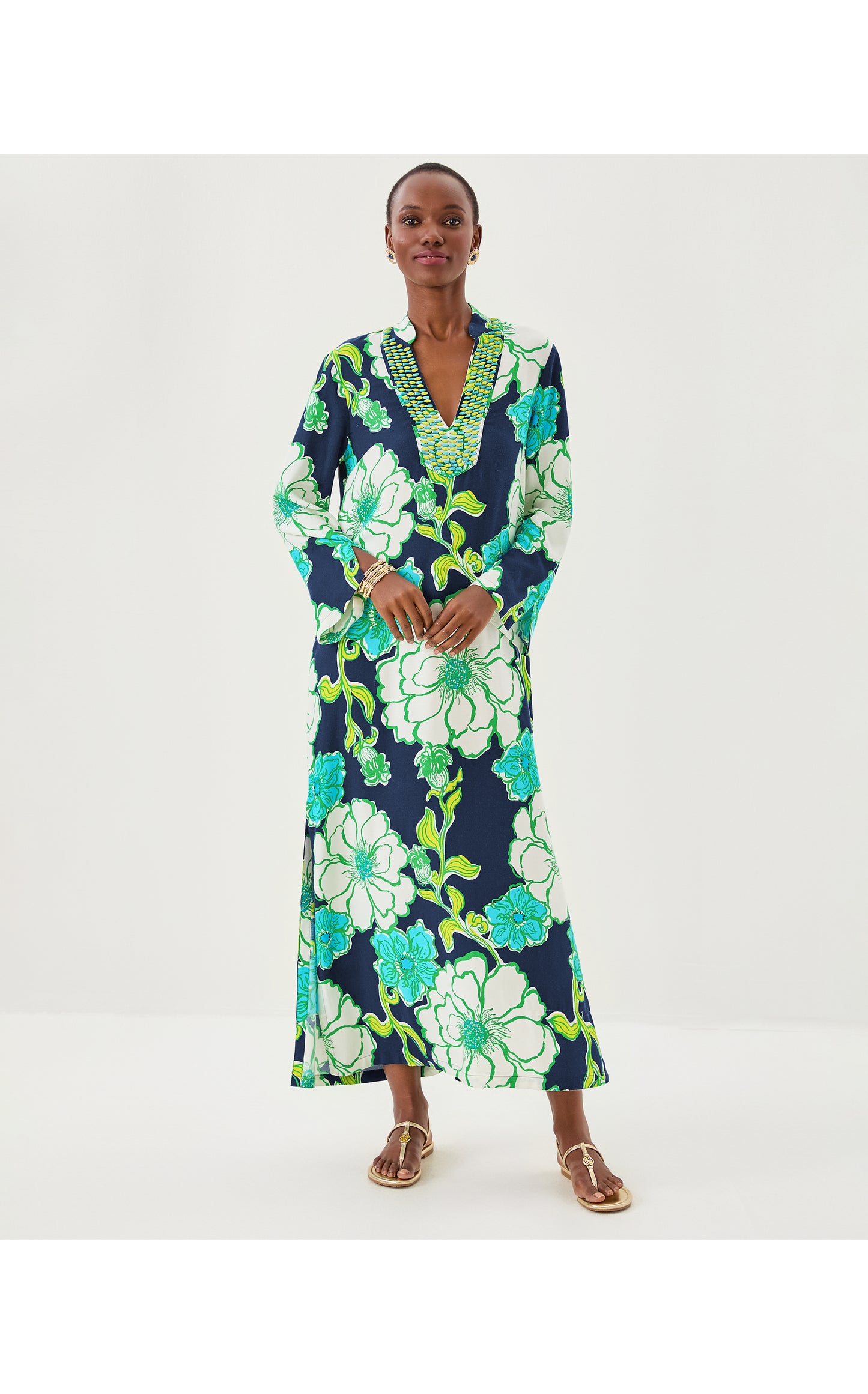 IRELLA MAXI CAFTAN DRESS