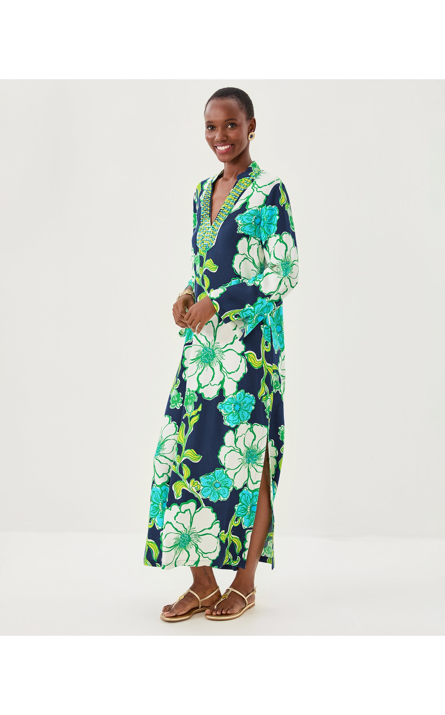 IRELLA MAXI CAFTAN DRESS