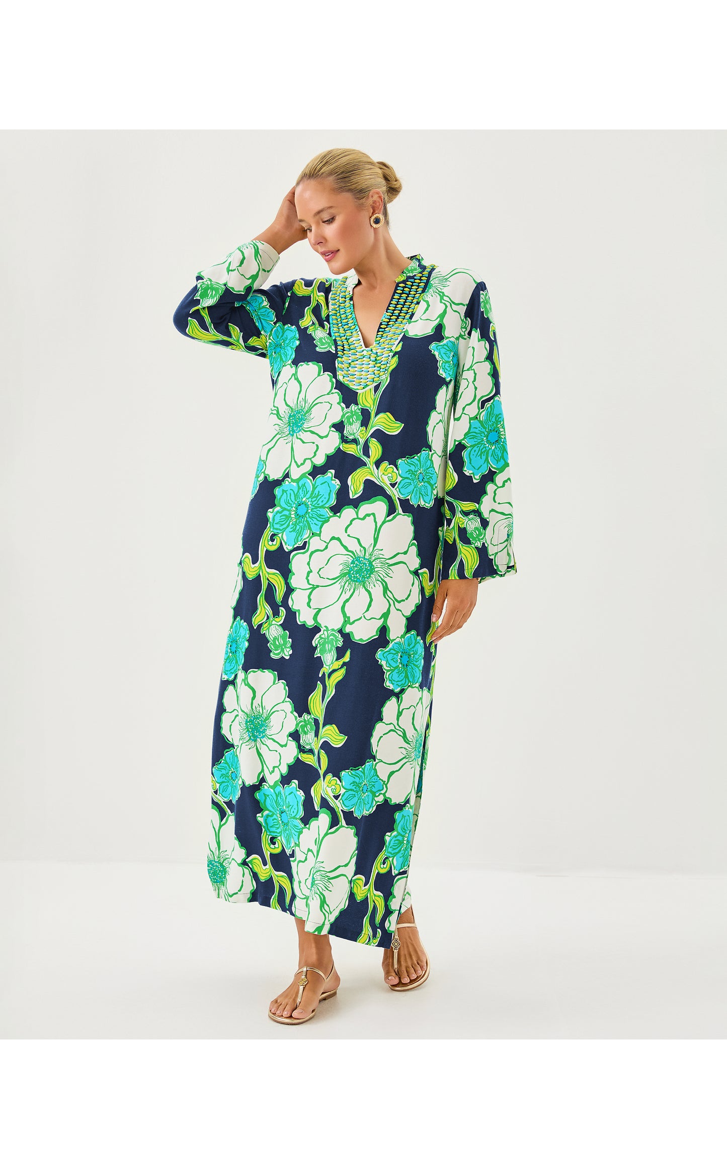 IRELLA MAXI CAFTAN DRESS