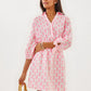 ABRALYNN LONG SLEEVE LINEN SHIRTDRESS
