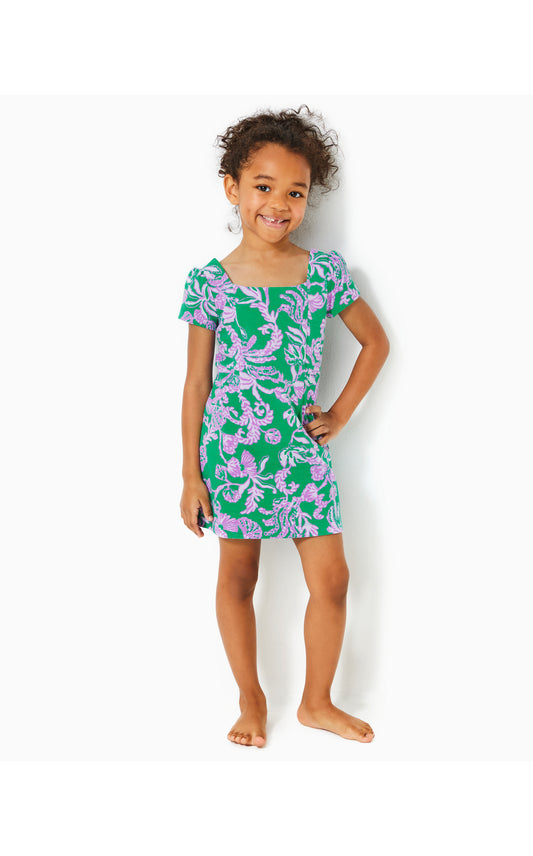 MINI MONTREY DRESS - BRAZILIAN GREEN - SALTY SANDBAR