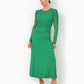 PRESLIE LONG SLEEVE MESH DRESS