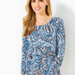 ETTA SCOOP-NECK LONG SLEEVE TOP