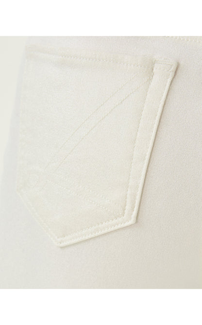 LIZA SHIMMER CROP FLARE PANT