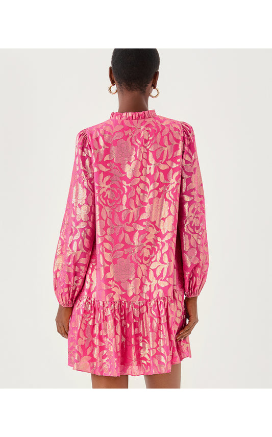 EVALINE SILK DRESS