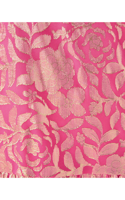 EVALINE SILK DRESS