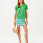 CLAIRMONT TRIMMED KNIT TOP