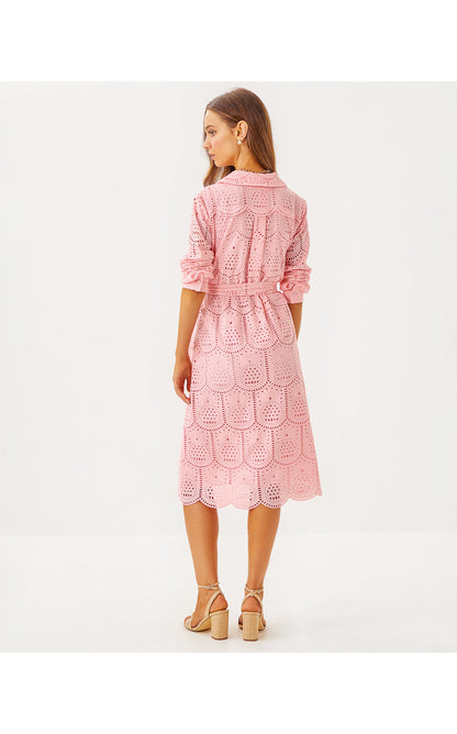 EIRA MIDI SHIRTDRESS