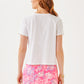 CLAIRMONT ROSETTE KNIT TOP