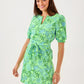 OLIVINE SHORT SLEEVE DRESS