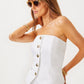 DANNEEL STRAPLESS TOP