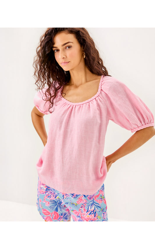 CALAIS SHORT SLEEVE TOP